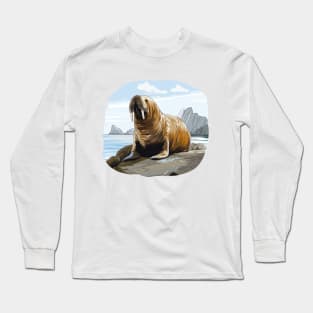 Walrus Long Sleeve T-Shirt